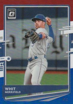 2020 Donruss Optic - Red, White and Blue #188 Whit Merrifield Front