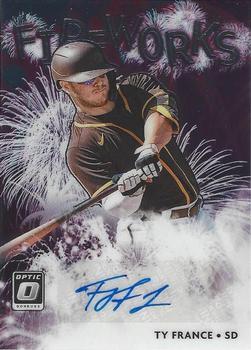 2020 Donruss Optic - Fireworks Signatures #FS-TF Ty France Front