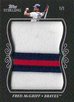 2008 Topps Sterling - Super Jumbo Patch #JS-FMB12 Fred McGriff Front