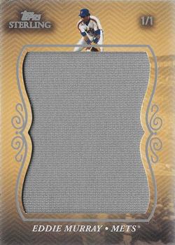 2008 Topps Sterling - Super Jumbo Patch #JS-EMM18 Eddie Murray Front