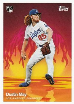 2020 Topps On-Demand Set 10: MLB Summer Blockbusters - Heating Up Rookies #2R Dustin May Front