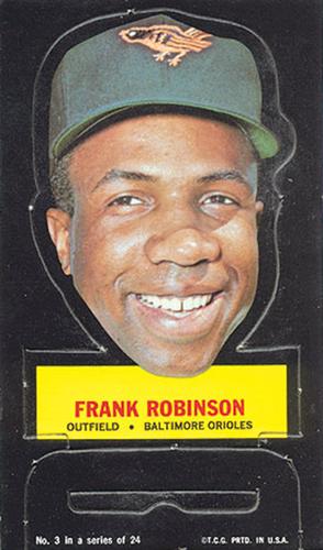 1967 Topps Stand-Ups #3 Frank Robinson Front