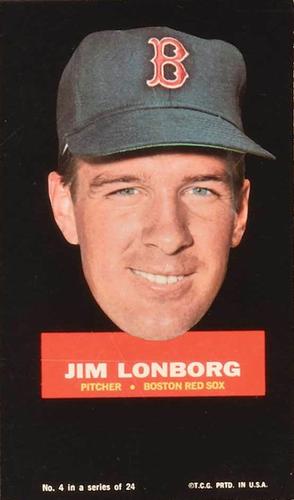 1967 Topps Stand-Ups #4 Jim Lonborg Front