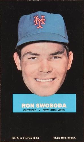 1967 Topps Stand-Ups #5 Ron Swoboda Front