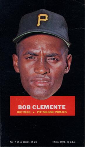 1967 Topps Stand-Ups #7 Bob Clemente Front