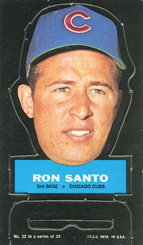 1967 Topps Stand-Ups #22 Ron Santo Front