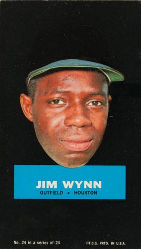 1967 Topps Stand-Ups #24 Jim Wynn Front