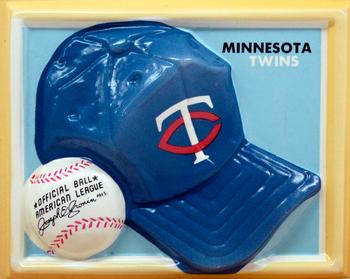 1969 Fleer 3D Trophy Hats #NNO Minnesota Twins Front