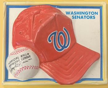 1969 Fleer 3D Trophy Hats #NNO Washington Senators Front