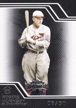 2008 Topps Triple Threads - Black #70 Rogers Hornsby Front