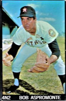 1968 Sports Illustrated Poster Cards #4N2 Bob Aspromonte Front