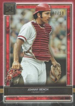 2020 Topps Museum Collection - Ruby #56 Johnny Bench Front