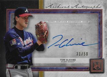 2020 Topps Museum Collection - Archival Autographs Copper #AA-TGL Tom Glavine Front