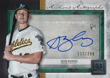 2020 Topps Museum Collection - Archival Autographs #AA-SM Sean Murphy Front