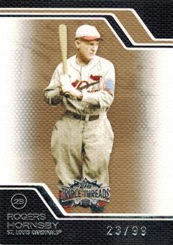 2008 Topps Triple Threads - Gold #70 Rogers Hornsby Front