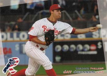 2012 Grandstand Reading Phillies Update #NNO Jay Johnson Front