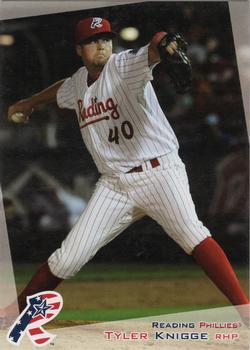 2012 Grandstand Reading Phillies Update #NNO Tyler Knigge Front