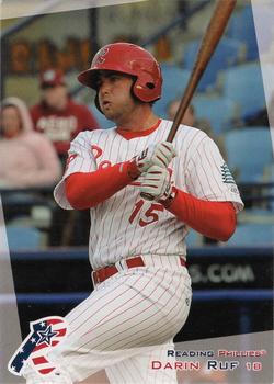 2012 Grandstand Reading Phillies Update #NNO Darin Ruf Front