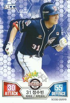 2020 SCC Battle Baseball Card Game Vol. 2 #SCCB2-20/010 Su-Bin Jung Front