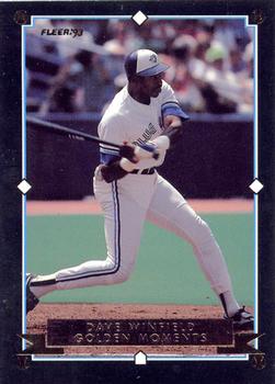 1993 Fleer - Golden Moments (Series One) #NNO Dave Winfield  Front