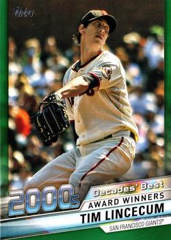 2020 Topps - Decades' Best Green (Series Two) #DB-88 Tim Lincecum Front
