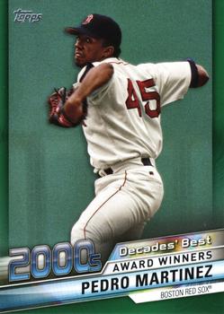 2020 Topps - Decades' Best Green (Series Two) #DB-90 Pedro Martinez Front