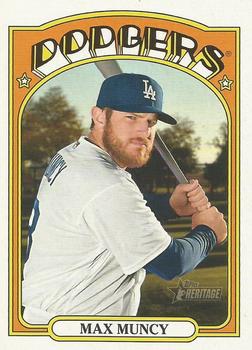 2021 Topps Heritage #2 Max Muncy Front