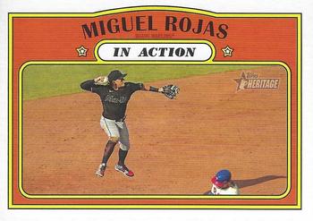 2021 Topps Heritage #10 Miguel Rojas Front