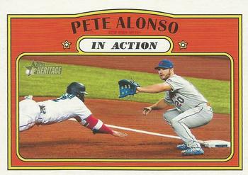 2021 Topps Heritage #32 Pete Alonso Front