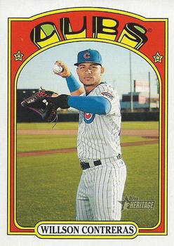2021 Topps Heritage #41 Willson Contreras Front