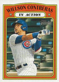 2021 Topps Heritage #42 Willson Contreras Front