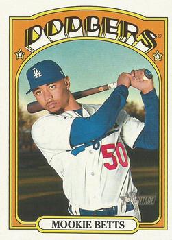 2021 Topps Heritage #167 Mookie Betts Front