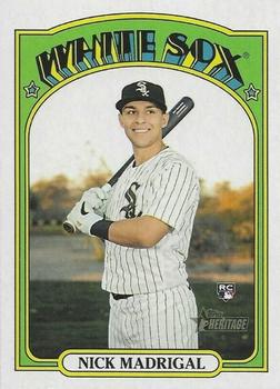 2021 Topps Heritage #187 Nick Madrigal Front