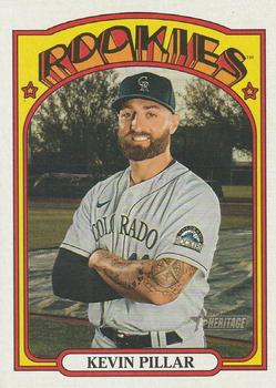 2021 Topps Heritage #236 Kevin Pillar Front