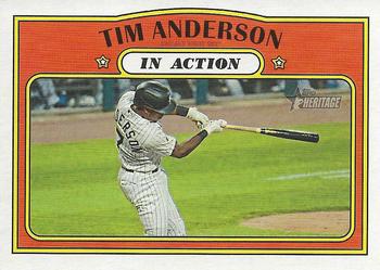 2021 Topps Heritage #244 Tim Anderson Front
