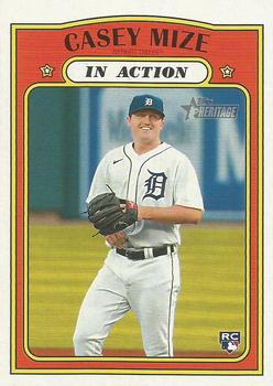 2021 Topps Heritage #254 Casey Mize Front