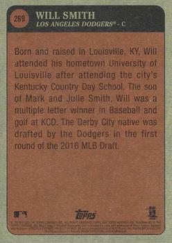 2021 Topps Heritage #269 Will Smith Back