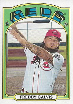 2021 Topps Heritage #283 Freddy Galvis Front