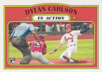 2021 Topps Heritage #296 Dylan Carlson Front