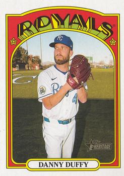 2021 Topps Heritage #331 Danny Duffy Front