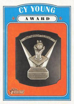 2021 Topps Heritage #365 Cy Young Award Front