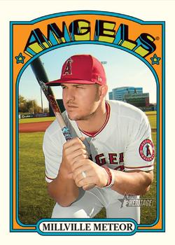 2021 Topps Heritage #169 Mike Trout Front