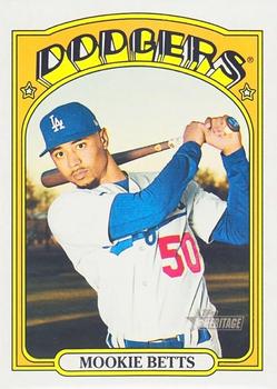 2021 Topps Heritage #167 Mookie Betts Front