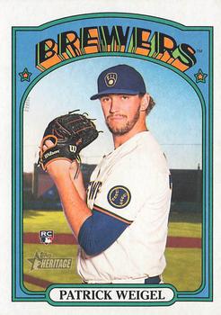 2021 Topps Heritage #674 Patrick Weigel Front
