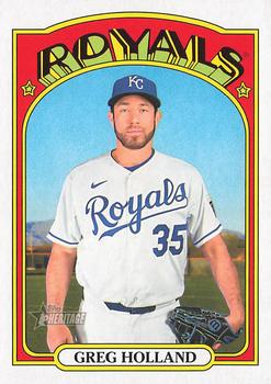 2021 Topps Heritage #698 Greg Holland Front