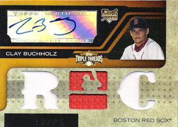 2008 Topps Triple Threads - Sepia #150 Clay Buchholz Front