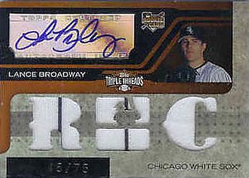 2008 Topps Triple Threads - Sepia #153 Lance Broadway Front