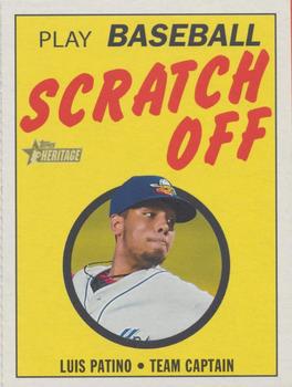 2020 Topps Heritage Minor League - 1971 Scratch Off #8 Luis Patino Front