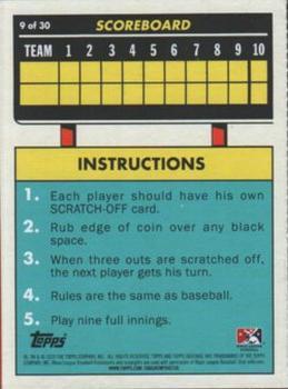 2020 Topps Heritage Minor League - 1971 Scratch Off #9 Will Wilson Back