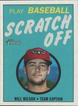 2020 Topps Heritage Minor League - 1971 Scratch Off #9 Will Wilson Front